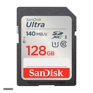 �y���������z�T���f�B�X�N ���K�i �z SanDisk SD�J�[�h 128GB SDXC Class10 UHS-I �ǎ��ő�140MB/s SanDisk Ultra SDSDUNB-128G-GH3NN �V�p�b�P�[�W