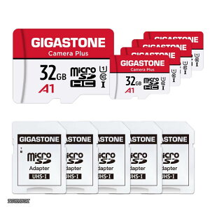 �y���������z�}�C�N��sd�J�[�h 32GB 5�Z�b�g Camera Plus microSDHC UHS-I A1 U1 C10 90MB/s �t��HD ���� SD�A�_�v�^�[5���t��