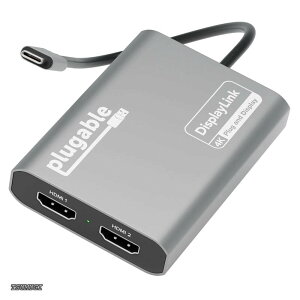 �y���������zUSB-C �O���t�B�b�N�ϊ��A�_�v�^ Apple Silicon�iM1 M2 M3 �`�b�v�Ȃǁj�`�b�v���� Mac �V�X�e���p �f���A�� 4K@60Hz HDMI �f�B�X�v���C�ڑ� DisplayLink �`�b�v�p�h���C�o�������K�v