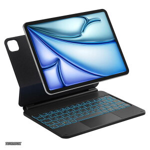 �y���������z�}�W�b�N�L�[�{�[�h JIS���{��z�� iPad Air 11�C���` M4 2026/M3 2025/M2 2024 �Ή� iPad Air ��8/7/6/5/4���� �L�[�{�[�h�t���P�[�X iPad Pro 11 ��4/3/2/1���� �Ή� �g���b�N�p�b�h���� 7�F�o�b�N��