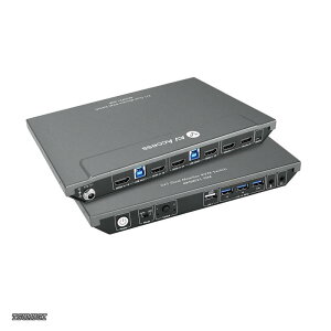 �y���������zAccess KVM�X�C�b�` 2����2�o�̓� �j�^�[2 ��A�R���s���[�^�[2 ��AUSB4 �AEDID�A�z�b�g�L�[�X�C�b�`�A�Ɨ�����PC�R���g���[���A4K@60Hz HDMI�f���A�����j�^�[�A1 ��܂���2 ���PC��