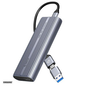 �y���������zM.2 SSD �O�t���P�[�X 40Gbps �H��s�v USB4 NVMe M.2 SSD�P�[�X �t�@�������̃A���~�j�E������Thunderbolt 4 SSD �P�[�X2230 2242 2260 2280(M�L�[�̂�)�Ή��AUSB4/3.2/3.0/2.0�Ή� - ACOM2U4