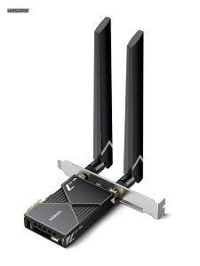 �y���������zWiFi 7 ���� LAN Bluetooth 5.4 PCIe����LAN�J�[�h PCIE �A�_�v�^�[ IEEE 802.11be�Ή�2882Mbps(6GHz) + 2882Mbps(5GHz) + 688Mbps(2.4GHz) �������ʐM ���C�����X�J�[�h �n�C�Q�C���A���e�i���� Windows 11�̂�