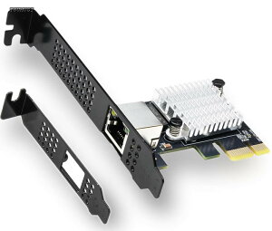 �y���������z10Gbps LAN�J�[�h Realtek RTL8127 ���� �l�b�g���[�N�J�[�h NIC LAN�{�[�h PCIe Gen4.0 10G/5G/2.5G �}���`�M�K �����d�� SX401