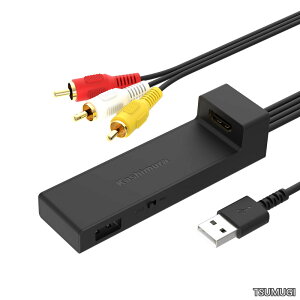 �y���������zHDMI/RCA�ϊ��P�[�u�� USB1�|�[�g fire tv stick�Ή� HDMI��RCA�ɕϊ����ăJ�[�i�r�Ŋς��f���R���o�[�^�[ NKD-232