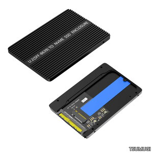 �y���������zNVMe �� U.2 2.5�C���` SSD �ϊ��A�_�v�^�[ PCIe Gen3 x4 NGFF to SFF-8639 �A���~➑� ���M�p�b�h�t�� NVMe��p