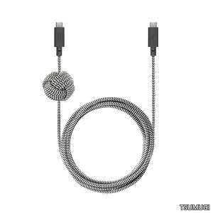 �y���������zUnion Anchor Cable 240W ? 3m �����ґg USB-C to USB-C Power Delivery 3.1 �[�d�P�[�u�� �E�F�C�g�t���m�b�g ? iPhone 17 Pro Max / 17e�AMacBook Pro 14/16 M5�AAir M5�ANeo �Ή� (3m�CZebra/�[�u��)