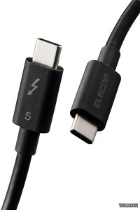 �y���������zUSB-C Thunderbolt 5 �P�[�u�� 1m 240W �����f�[�^�]�� USB PD�Ή� 8K/60Hz �ő�120Gbps �X�����P�[�u���̗p [Thuderbolt 4 / Thunderbolt 3 USB4 �݊�] �yIntel���K�F�ؕi�zMacBook Pro/Mac Mini (2024�N�������f