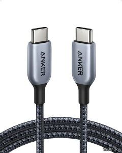 �y���������z765 ���ϋv�i�C���� USB-C & USB-C �P�[�u�� (240W 1.8m) USB 2.0 USB PD�Ή� iPhone 16 / 15 MacBook Pro/Air iPad Pro iPad Air 5 Galaxy S24 Pixel LG �Ή�