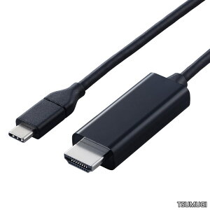 �y���������zusb c �ϊ��P�[�u�� 5m Type-C to HDMI 4K(3840×2160px)/60Hz �}���`�f�B�X�v���C �~���[�����O �yiPhone MacBook iPad Android ���ɑΉ��z �u���b�N �yiPhone 16/16 Pro/16 Pro Max/16 Plus �Ή����؍ρz CAC-CHDM