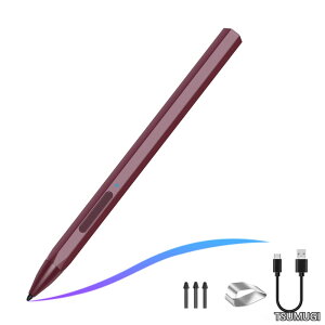 �y���������zSurface Pro9/8/X/7/6/5/4/3 �̂��߂� SSS-GRGB �̃X�^�C���X�̃y�� 4096 �̌X�����͂₵����̎��C�t���i���t���Ă��� Surface 3/Laptop/Studio/Book 4/3/2/1 �ɍs���ĉ������A�Ԃ�