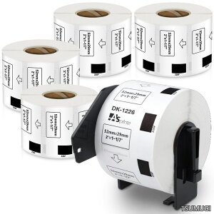 �y���������z52mm x 29mm 1000��/�� DK-1226 DK 1226 ���M�X�e�b�J�[�� ���x���v�����^�[ QL-800 QL-820NWB QL-700 QL-550 QL-720NW QL-650TD 5���[���Z�b�g�A�u���U�[Brother�ƌ݊����̂��� DK���x�� ���v5000��