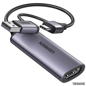 �y���������zHDMI �L���v�`���[�{�[�h 1080P 60FPS 4K���� �r�f�I�L���v�`���[ 2in1 USB Type C Thunderbolt 4 ���^�y�� �Q�[���������z�M �r�f�I�^�� ���C�u��c Switch PS5 Xbox OBS Studio XSplit QuickTime Potplayer iP