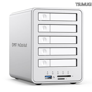 �y���������z�I�[���t���b�V�� SSD�P�[�X 5�� 8TB*5 RAID�P�[�X 10Gbps USB3.2 Gen2�ڑ� 7-9.5mm 2.5�C���`SSD/HDD�Ή� �f�C�W�[�t�F�C�X�@�\�t�� �A���~������ SSD �O�t���P�[�X USB3.2 10Gbps�|�[�g*2 SD/TF�J�[