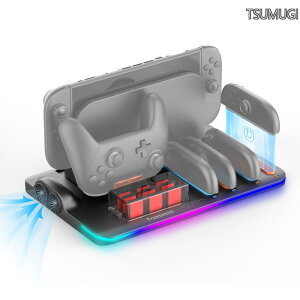 �y���������z6 In 1 ��p&�[�d&���[�zTRANSNOVO Switch 2�ɓK��Pro & �W���C�R���p�̗�p�[�d�� �X�C�b�`2�p�� 3H�}���[�d�X�^���h �r�M�t�@������ �������R���g���[���[4��+Pro��p�t�@���h�b�N 9��