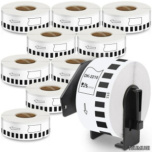 �y���������z29mmx30.48m DK-2210 DK 2210 ���M�X�e�b�J�[�� ���x���v�����^�[ QL-800 QL-820NWB QL-700 QL-550 QL-720NW QL-650TD 10���[���Z�b�g�A�u���U�[Brother�ƌ݊����̂��� DK���x�� ���v304.8���[�g��