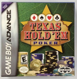 【中古】GBA Texas Hold 'Em Poker (海外版)＊ゲームボーイアドバンスソフト(箱説付)