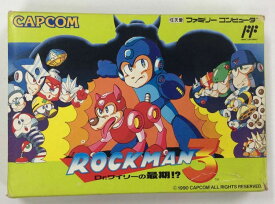 【中古】FC ロックマン3＊ファミコンソフト(箱説付)