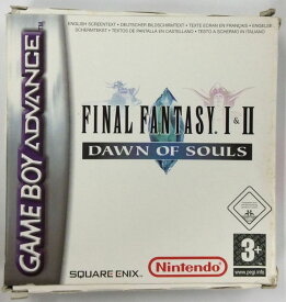 【中古】GBA Final Fantasy I & II Dawn of Souls (海外版)＊ゲームボーイアドバンスソフト(箱説付)