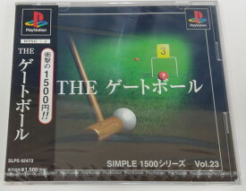 【中古】PS SIMPLE1500シリーズ Vol.23 THE ゲートボール＊プレイステーションソフト【メール便可】