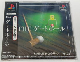 【中古】PS SIMPLE1500シリーズ Vol.23 THE ゲートボール＊プレイステーションソフト【メール便可】