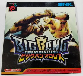 【中古】NGP ビッグバンプロレス＊ネオジオポケットソフト(箱説付)