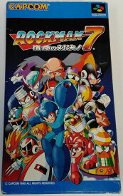 【中古】SFC ロックマン7＊スーパーファミコンソフト(箱説付)