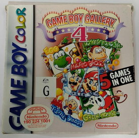 【中古】GBC Game Boy Gallery 4 (豪版)＊ゲームボーイカラーソフト(箱付)