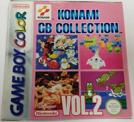 【中古】GBC KONAMI GB COLLECTION Vol.2 (EU版 国内版本体動作可)＊ゲームボーイカラーソフト(箱説付)