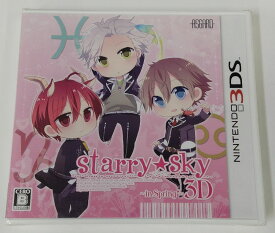 【中古】3DS Starry☆Sky~in Spring~3D 通常版＊ニンテンドー3DSソフト【メール便可】