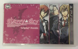 【中古】PSP Starry☆sky ~in Spring~ ポータブル (通常版)＊プレイステーションポータブルソフト(箱説付)【メール便可】
