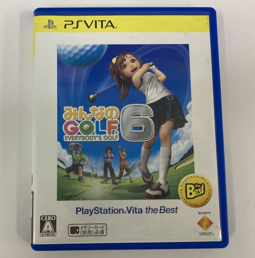 楽天市場】【中古】 みんなのGOLF 6 PlayStation Vita the Best