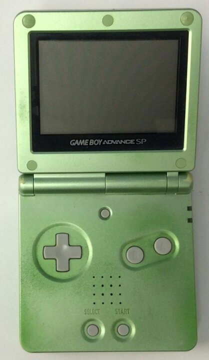 楽天市場】【中古】GBA ゲームボーイアドバンスSP パールグリーン 