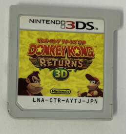 【中古】3DS ドンキーコング リターンズ 3D＊ニンテンドー3DSソフト(ソフトのみ)【メール便可】