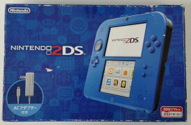 【中古】3DS ニンテンドー2DS ブルー＊ニンテンドー3DS本体(箱説付)