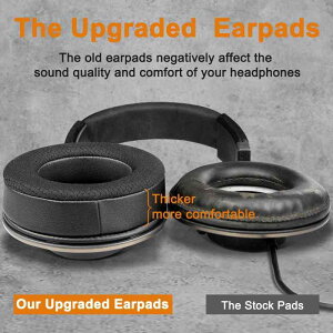 �C���[�p�b�h �C���[�N�b�V���� for AKG Pro Audio K52 K72 K92 M220 K240 K241 K242 K271 K272 K340 K550 K551 K553 S MKII MK2 �w�b�h�z�� �p �����p�b�h