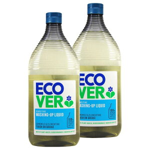 �܂Ƃߔ���ECOVER(�G�R�x�[��) �G�R�x�[�� �H��p��� �l�ߑւ��p �J���~�[���̍��� 950ml×2�� ��e�� ecover ��ɗD���� �A���R�� �Ԃ���� �H���� �L�b�`����� �䏊�p��� ������