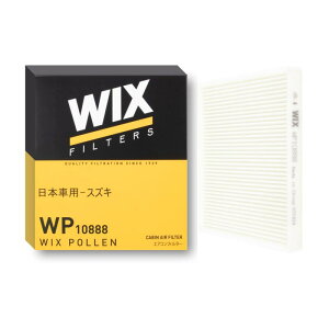ウイックス(WIX Filters) スズキ 車用エアコンフィルターWP10 アルト ラパン/ジムニー/モコ/キャロル/スクラム トラック E21 / JB23 / MG21 / B12, 22, 23 / DG16 WIX CABIIR FILTERS