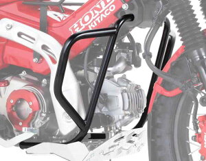 キタコ(K) エンジンガード ブラック CT125ハンターカブ(JA55) スチール製 550-1470000