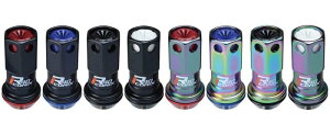 KYO-EI (���i�Y��) �z�C�[�����b�N�i�b�g Racing Composite R40 iCONIX M12 x P1.25 �����L���b�v�t �u���b�N/�u���b�N RIF-13KK