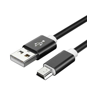USB 2.0�P�[�u�� �~�jUSB�ϊ��P�[�u�� USB A�[�q �I�X - mini-B�[�q �i�C�����ґgUSB����T���^5�s���[�d�R�[�h ���ϋv�� 480Mbps �h���C�u���R�[�_�[�APS3 �R���g���[���[ �AHDD�AGPS �ȂǂɑΉ� 1m�u��