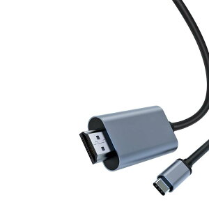 USB Type-C HDMI �ϊ��P�[�u�� 2m 4K 60Hz �f���o�� ����ڑ� �����`�� Thunderbolt 3 4 MacBook Pro Air iPad Pro iMac iPhone �Ή� ���掿 �f�B�X�v���C ���j�^�[ �e���r �v���W�F�N�^�[ ���� �o�� �ڑ� �~���[��