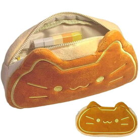 可愛い大容量ぬいぐるみペンケース ペンケース 猫デザイン 女の子 子供から大人まで 卒業祝入学祝プレゼント用 便利防塵耐久軽量 文具 猫柄 小物入れ 収納ポーチ