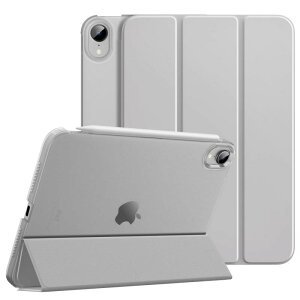 Apple iPad Mini6 ��6���� �P�[�X �J�o�[ �t�ĐV�� �X�}�[�g�J�o�[ �X�^���h �I�[�g�X���[�v�@�\ �y�� ���^ �ϋv�� ������ PC PU�f�� �}�C�N���t�@�C�o�[���n ���i�� �ی� ������� �j�����p �v���[