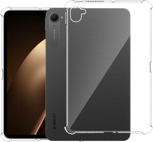 For Redmi K Pad/Xiaomi Pad Mini �P�[�X �J�o�[ ���� TPU�J�o�[ �y�� �����h�~ �y�ʏՌ��z�� �h�� �h�o �[�d�Ή� �^�u���b�g 8.8�C���` �ی�P�[�X(�N���A)