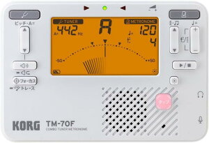 KORG �R���O �`���[�i�[ ���g���m�[�� TM-70F �}�C�N�t�� �y����K ��b���K ���t�y �x�[�X �o�C�I���� �Ǌy�� �I�[�P�X�g�� �����x �f�W�^�� �e���| ���Y�� �s�b�`�m�F �T�E���h�A�E�g�@�\ �o