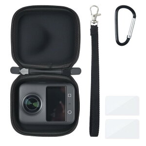 For DJI OSMO 360 ���[�P�[�X ���^ 10.5*9.5*6cm �h�� �ϏՌ� �h�o �ی�P�[�X �J���r�i�X�g���b�v�t�� �g�ѕ֗� �J�����A�N�Z�T���[���[
