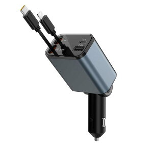  [d VK[\Pbg 莮[dP[u 2{ Type-C/ning }[d ΉiPhone 16/15/14/13, Galaxy S24/S23 2VKbgC^[\Pbg90W DC12/24VԑΉ ԍڏ[d 6䓯ɏ[d