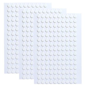 フィギュア固定用 両面テープ 丸 10mm 透明 はがせる 強力 粘着テープ 固定シール 転倒防止 剥がせる あと残らない 滑り止め 生活品 DIYホビー 工業部品の接着に フィギュア用 450枚