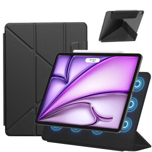 iPad Air 11�C���` �P�[�X M2/M3 (2024/2025�A��6/7����)/iPad Air ��5/4���� (2022/2020)/iPad pro 11�C���` �P�[�X(2018)��p ���u���c�u �p�x�����\ �O�p�`�X�^���h ���̓}�O�l�b